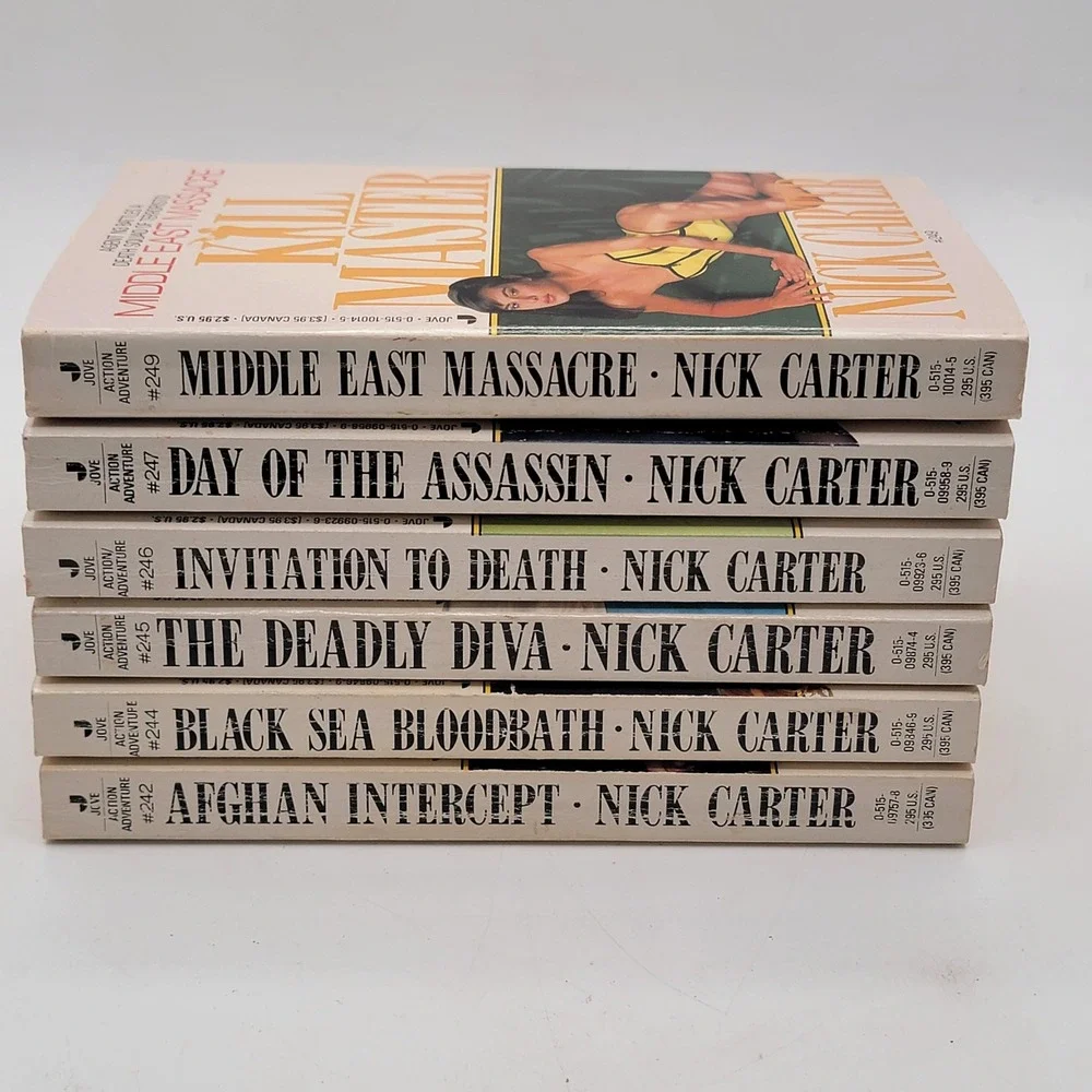 Jove Books nick carter